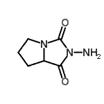 CAS#: 117122-03-9， 2-Aminotetrahydro-1H-Pyrrolo[1,2-c]Imidazole-1,3(2H)-Dione