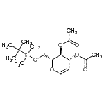 CAS#: 117136-33-1， 3,4-Di-O-Acetyl-1,5-Anhydro-2-Deoxy-6-O-[Dimethyl(2-Methyl-2-Propanyl)Silyl]-D-Arabino-Hex-1-Enitol