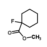 CAS#: 117169-32-1， Methyl 1-Fluorocyclohexanecarboxylate