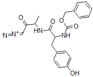 CAS#: 117176-50-8， (Z)-1-Diazonio-3-[[3-(4-Hydroxyphenyl)-2-Phenylmethoxycarbonylamino-Propanoyl]Amino]But-1-En-2-Olate
