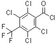 结构式 CAS# 117338-22-4, 2,3,5,6-四氯-4-(三氟甲基)苯甲酰氯
