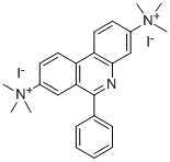 CAS#: 117345-88-7， N,N,N,N',N',N'-Hexamethyl-6-phenyl-3,8-phenanthridinediaminium diiodide
