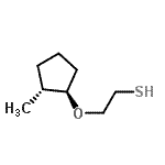 CAS#: 117391-09-0， 2-{[(1R,2R)-2-Methylcyclopentyl]Oxy}Ethanethiol