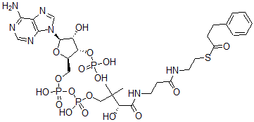 CAS#: 117411-09-3， Phenylpropionyl-Coenzyme A