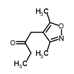 CAS#: 117504-27-5， 1-(3,5-Dimethyl-1,2-Oxazol-4-Yl)-2-Butanone