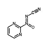 CAS#: 117539-78-3， 2-Pyrimidinyl-Diazenecarbonitrile 2-Oxide