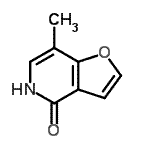CAS#: 117612-62-1， 7-Methylfuro[3,2-c]Pyridin-4(5H)-One