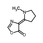 CAS#: 117636-82-5， (4Z)-4-(1-Methyl-2-Pyrrolidinylidene)-1,3-Oxazol-5(4H)-One