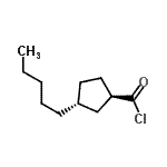 CAS#: 117694-64-1， (1R,3R)-3-Pentylcyclopentanecarbonyl Chloride