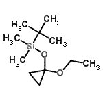 CAS#: 117726-73-5， [(1-Ethoxycyclopropyl)Oxy](Dimethyl)(2-Methyl-2-Propanyl)Silane