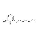CAS#: 117765-17-0， 6-(Pentylsulfanyl)-2(1H)-Pyridinone