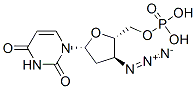 CAS#: 117783-53-6， [(2S,3S,5R)-3-Azido-5-(2,4-Dioxopyrimidin-1-Yl)Oxolan-2-Yl]Methyl Dihydrogen Phosphate