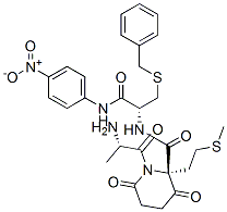 CAS#: 117823-37-7， 4-[[(2S)-1-[[(2S)-4-Methylsulfanyl-1-[[(2R)-2-[(4-Nitrophenyl)Amino]-3-(Phenylmethylsulfanyl)Propanoyl]Amino]-1-Oxobutan-2-Yl]Amino]-1-Oxopropan-2-Yl]Amino]-4-Oxobutanoic Acid