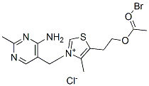CAS#: 117826-71-8， 2-[3-[(4-Amino-2-Methylpyrimidin-5-Yl)Methyl]-4-Methyl-1,3-Thiazol-3-Ium-5-Yl]Ethyl 2-Bromoacetate