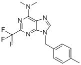 CAS#: 117860-34-1， 6-(Dimethylamino)-9-(4-Methylbenzyl)-2-(Trifluoromethyl)-9H-Purine