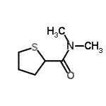 CAS#: 117951-10-7， N,N-Dimethyltetrahydro-2-Thiophenecarboxamide