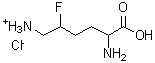结构式 CAS# 118101-18-1, 6-铵基-5-氟正亮氨酸氯化物