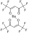 结构式 CAS# 118131-57-0, 1,1,1,5,5,5-六氟-2,4-戊二酮钡(2:1)
