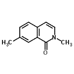 CAS#: 118160-07-9， 2,7-Dimethyl-1(2H)-Isoquinolinone