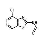 CAS#: 118221-26-4， N-(4-Chloro-1,3-Benzothiazol-2-Yl)Formamide