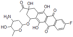 CAS#: 118243-76-8， 2-Fluoro-4-Demethoxydaunomycin
