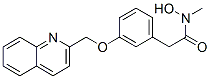 CAS#: 118308-94-4， Methyl 3-(2-Quinolinylmethoxy)Benzeneacetohydroxamate