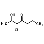 CAS#: 118348-54-2， 3-Chloro-2-Hydroxy-4-Heptanone