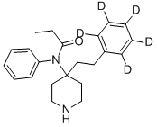 CAS 登录号：118357-29-2， N-(苯基-D5)-N-[1-(2-苯基乙基)-4-哌啶基]-丙酰胺
