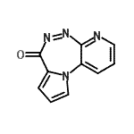 CAS#: 118386-62-2， 7H-Pyrido[2,3-c]Pyrrolo[1,2-E][1,2,5]Triazepin-7-One