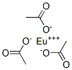structure of CAS# 1184-63-0, Acetic Acid Europium Salt (3:1);Europium(+3) Cation Triethanoate;Acetic Acid, Europium(3+) Salt
