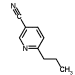 CAS#: 118419-89-9， 6-Propylnicotinonitrile