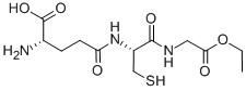 structure of CAS# 118421-50-4, (2S)-2-Amino-5-[[(2R)-1-[(2-Ethoxy-2-Oxoethyl)Amino]-1-Oxo-3-Sulfanylpropan-2-Yl]Amino]-5-Oxopentanoic Acid;(2S)-2-Amino-5-[[(1R)-2-[(2-Ethoxy-2-Oxo-Ethyl)Amino]-2-Oxo-1-(Sulfanylmethyl)Ethyl]Amino]-5-Oxo-Pentanoic Acid;(2S)-2-Amino-5-[[(1R)-2-[(2-Ethoxy-2-Oxoethyl)Amino]-1-(Mercaptomethyl)-2-Oxoethyl]Amino]-5-Oxopentanoic Acid;(2S)-2-Amino-5-[[(1R)-2-[(2-Ethoxy-2-Keto-Ethyl)Amino]-2-Keto-1-(Mercaptomethyl)Ethyl]Amino]-5-Keto-Valeric Acid