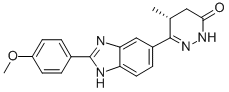 CAS#: 118428-38-9， 6-[2-(4-Methoxyphenyl)-3H-Benzimidazol-5-Yl]-5-Methyl-4,5-Dihydro-2H-Pyridazin-3-One