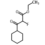 CAS#: 118460-46-1， Ethyl 3-Cyclohexyl-2-Fluoro-3-Oxopropanoate