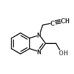 CAS#: 118469-11-7， [1-(2-Propyn-1-Yl)-1H-Benzimidazol-2-Yl]Methanol
