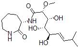 CAS#: 118477-03-5， (E,2R,3R,4S,5R)-3,4,5-Trihydroxy-2-Methoxy-8-Methyl-N-[(3S)-2-Oxoazepan-3-Yl]Non-6-Enamide
