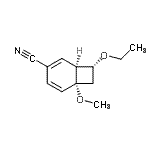 CAS#: 118491-92-2， (1S,6R,8R)-8-Ethoxy-6-Methoxybicyclo[4.2.0]Octa-2,4-Diene-3-Carbonitrile