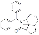 CAS#: 118495-18-4， 3-Diphenylmethyl-11-methyl-3-azatricyclo(6.2.1.0(4,11))undec-5-en-2-one