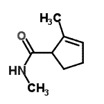 CAS#: 118495-19-5， N,2-Dimethyl-2-Cyclopentene-1-Carboxamide