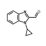 CAS#: 118500-36-0， 1-Cyclopropyl-1H-Benzimidazole-2-Carbaldehyde