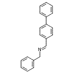 structure of CAS# 118578-71-5, (E)-N-Benzyl-1-(4-Biphenylyl)Methanimine;4-(Phenylazo)diphenylamine;N-(4-Biphenylylmethylene)benzylamine;N-(4-Phenylbenzylidene)benzylamine