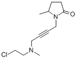 CAS#: 118630-59-4， N-(4-((2-Chloroethyl)Methylamino)-2-Butynyl)-5-Methyl-2-Pyrrolidone
