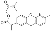 CAS#: 118635-52-2, N,N-Dimethylcarbamoylmethyl alpha,2-Dimethyl-5H-1-Benzopyrano(2,3-b)Pyridine-7-Acetate