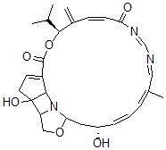CAS#: 118693-64-4， 15-Dihydro-13,14-Anhydrovirginiamycin M1