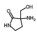 CAS#: 118776-33-3， 3-Amino-3-(Hydroxymethyl)-2-Pyrrolidinone