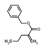 structure of CAS# 118785-93-6, Benzyl 2-Propylacrylate;Benzyl 2-propylacrylate;BENZYL2-PROPYLACRYLATE99;590126_ALDRICH