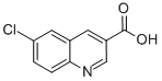 structure of CAS# 118791-14-3, 6-Chloroquinoline-3-Carboxylic Acid;6-Chloroquinoline-3-Carboxylic Acid;3-Carboxy-6-Chloroquinoline