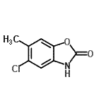 CAS#: 118794-10-8， 5-Chloro-6-Methyl-1,3-Benzoxazol-2(3H)-One