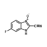 CAS#: 118807-64-0， 6-Fluoro-1H-Benzimidazole-2-Carbonitrile 3-Oxide