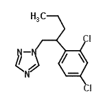 CAS#: 118817-61-1， 1-[2-(2,4-Dichlorophenyl)Pentyl]-1H-1,2,4-Triazole